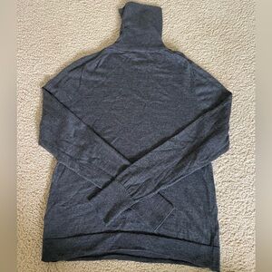 J Crew, dark grey, turtleneck, size medium
